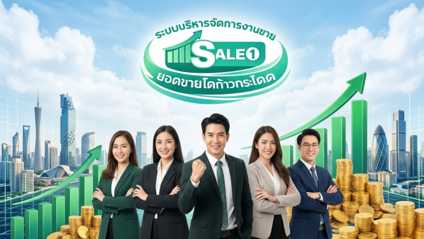 Sale1 - ระบบบริหารจัดการงานขาย ยอดขายโตก้าวกระโดดด้วย - Sale1.co