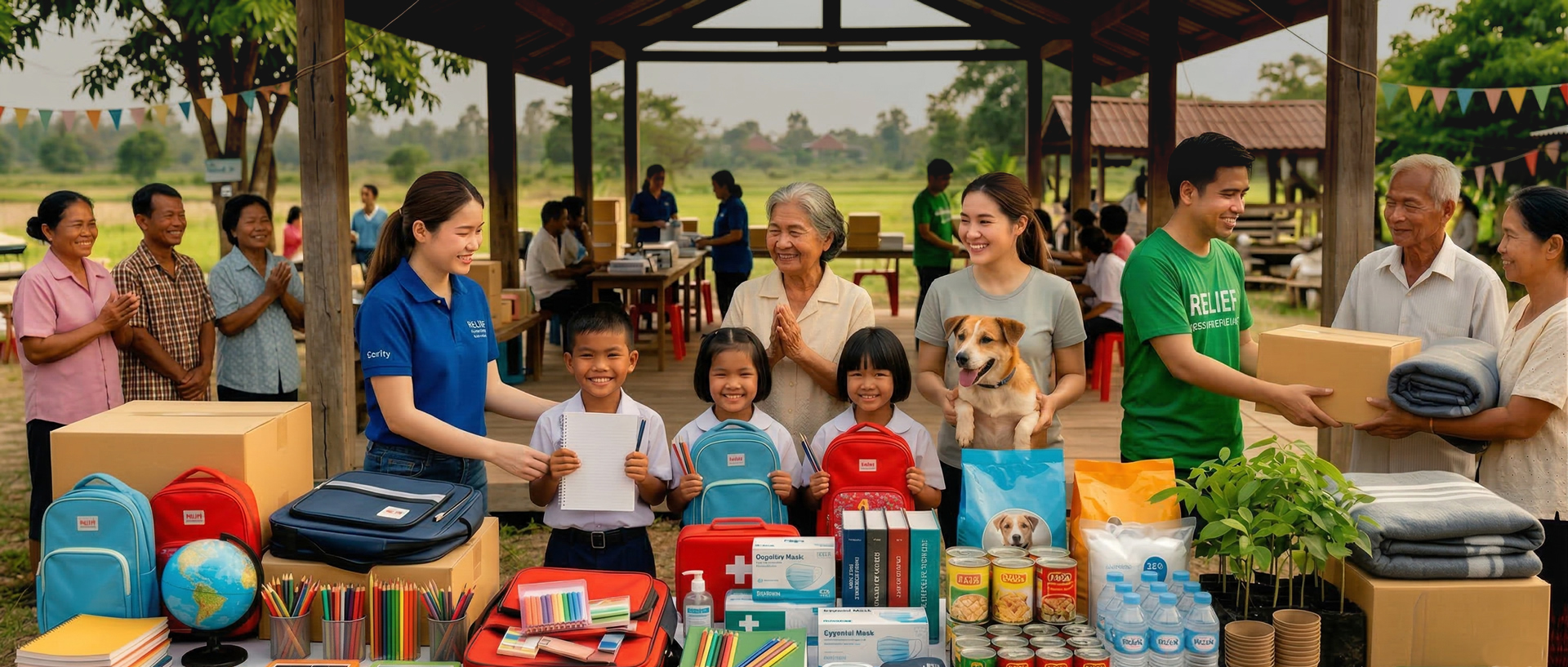 ภาพองค์กรและทีมงาน CSR