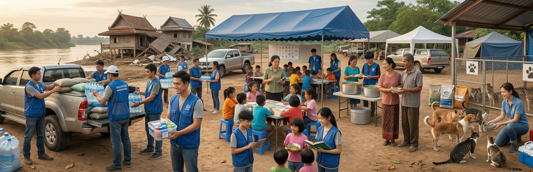 ทีมงานเบสท์โซลูชั่นและอาสาสมัครจิตอาสา ร่วมใจสร้างสังคมที่ดีกว่า